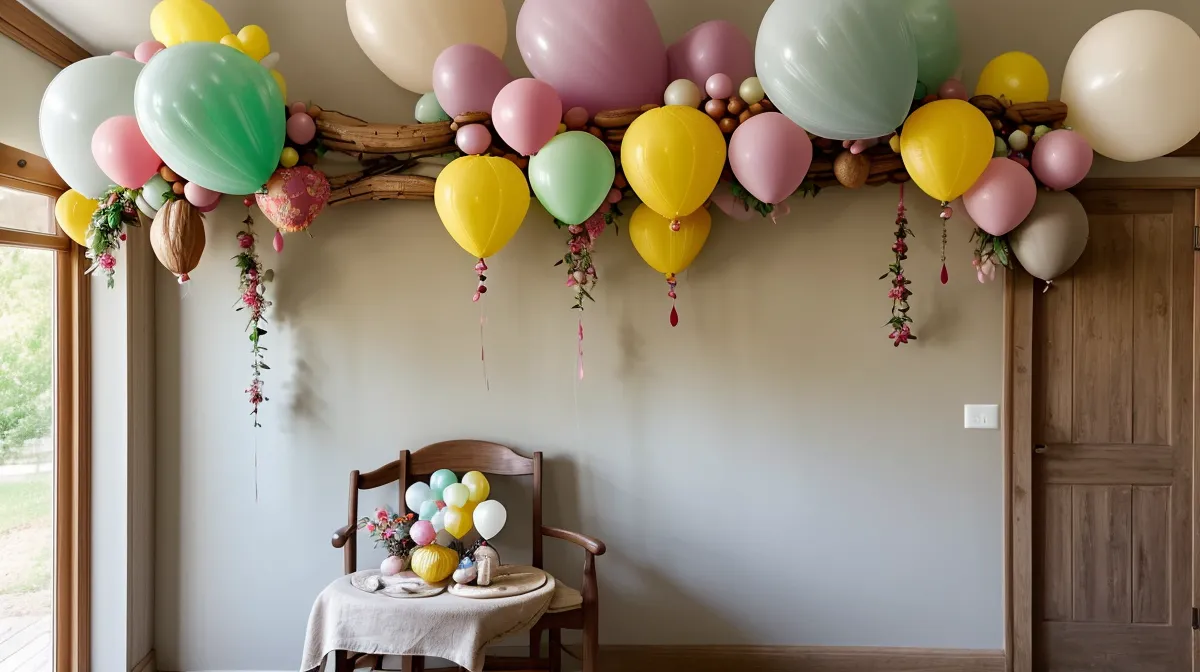Tutorial para crear una guirnalda de globos orgánica en pocos pasos